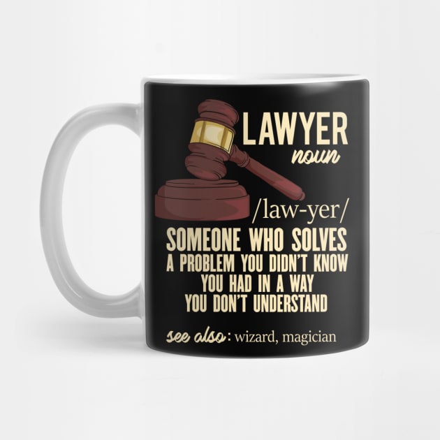 Lawyer Definition by TheBestHumorApparel